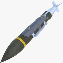 gbu-31-v-3b blu-109 jdam 1 10 109 15 16 2 31 35 3b 52 Flugzeug b blu Bombe bomber f gbu gps geführt isratan Gelenk Militär Modell Projektil smart usaf v Waffe 3d print model - Mito3D