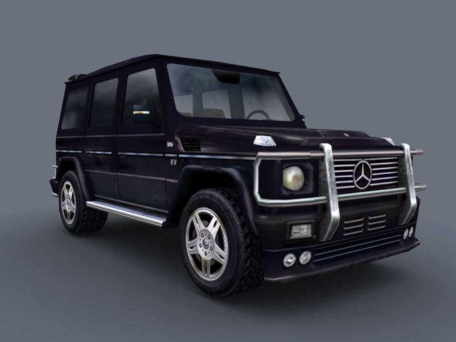 gelendvagen brabus g500 500 benz car g heavy lesgur lower luxury mercedes model poly polygon suv vehicle 3D print model - Mito3D