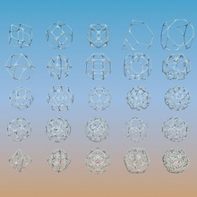 24 geometrik şekil paketi Özet mimarlık sanat karmaşık tasarım Fikstür mobilyalar matematiksel mehtikruton mht model modern nesne scifi şeklinde katı heykel sembol voronoi 3d print model - Mito3D