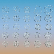 25 geometrik şekil paketi Özet mimarlık sanat karmaşık tasarım Fikstür mobilyalar matematiksel mehtikruton mht model modern nesne scifi şeklinde katı heykel sembol voronoi 3d print model - Mito3D