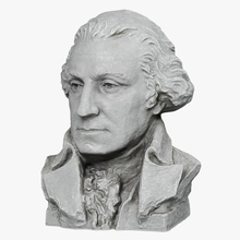 george washington büstü mimarlık baş tarihi makine adam mermer model portre Başkan heykel taş ABD 3d print model - Mito3D