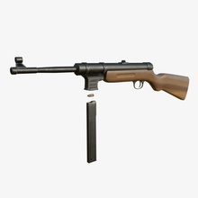deutschen mp41 41 gameready Deutsch gun niedrigere lowpoly Maschine mg Modell mp mp40 Pistole poly tim Waffe wember ww2 den zweiten Weltkrieg 3d print model - Mito3D
