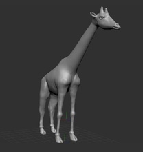 giraffe africa animal 3d print model - Mito3D