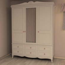 1 kız odası dolabı mimarlık dolap bez mobilyalar mobilya ev çocuk model mor oda sahne depolama tekil ahşap 3d print model - Mito3D