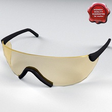 occhiali v5 3d molier 3ds spiaggia carattere vestiti cool occhio da vista moda fotogramma di vetro protezione obiettivo max modello riflette sicurezza ombreggiato soldato estate sole gli noi visiera vray indossato 3d print model - Mito3D
