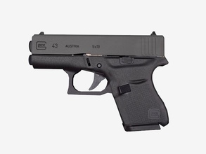 glock43 3d 43 arma de fogo glock modelo qctime 3d print model - Mito3D