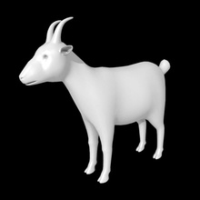 keçi hayvan tavuk inek çiftlik gayngu model dağ simülatörü 3d print model - Mito3D