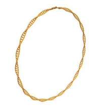 ouro corda torcida pulseira de v1 jóias printable lowpoly 3d print model - Mito3D