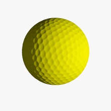 golf ball Bälle club Hobbys Modell outdoor philbert2286 sport 3d print model - Mito3D