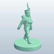 grand armee soldiersrifle v1 soldiers rifle people printable lowpoly 3d print model - Mito3D