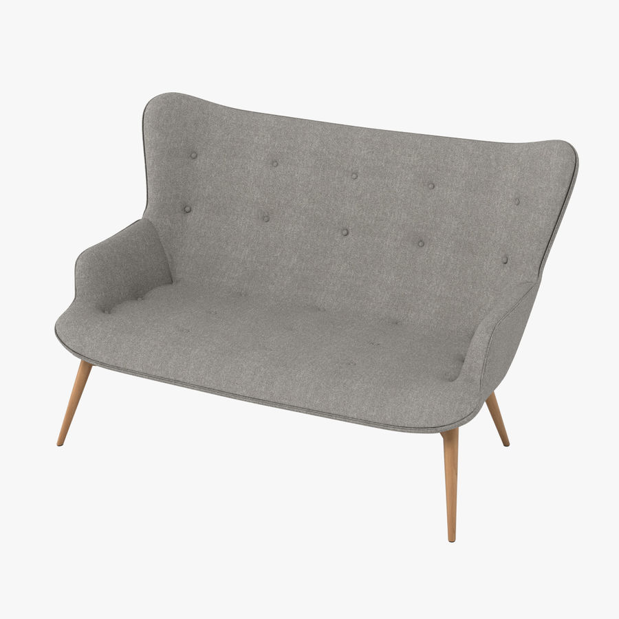 grant featherston r161 Stuhl Sessel bar Sitzsack cgwarehouse zeitgenössisch fbx Einrichtung Möbel gewähren Chaiselongue lounge Modell obj Kissen realistisch sind Sitz sofa vray 3D print model - Mito3D