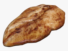 frango grelhado chapa alimentos grill lkozer2968 modelo nd pechuga peito plancha pollo 3d print model - Mito3D