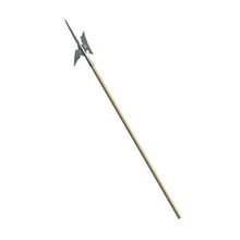 halberd polearm v1 weapons armor printable lowpoly 3d print model - Mito3D