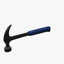 hammer v1 tools equipment printable lowpoly 3d print model - Mito3D