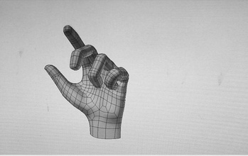 mano alan du os la anatomía cuerpo carácter editable femenino dedo el puño humanos masculino max modelo las uñas aparejo sin envolver 3d print model - Mito3D