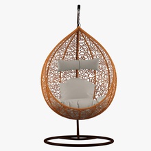 hanging chair contemporary cushion detail egg furnishings furniture globe interior leather model modern pillow realistic sashok23 seat swing 3d print model - Mito3D