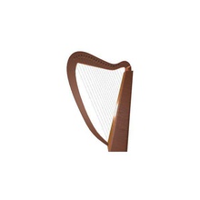 harpe v1 la musicales les instruments imprimable lowpoly de musique 3d print model - Mito3D