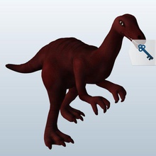 harpymimus v1 dinozorlar yazdırılabilir lowpoly 3d print model - Mito3D