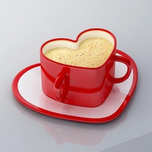kalp şeklinde kap içecek kahve içme gıda kamalesh2012 model çay 3d print model - Mito3D