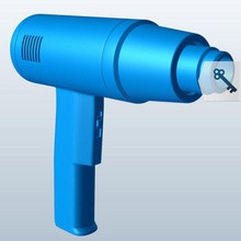 heat gun v1 tools equipment printable lowpoly 3d print model - Mito3D