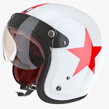kask koruma 3d aksesuar artyustudio aviator bisiklet karakter kıyafetler kaza baş başlık helm daha düşük model moto motosiklet parçalar pilot poly koruyucu retro güvenlik spor güneşlik V-ray'in 3d print model - Mito3D