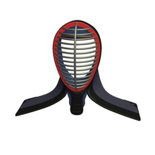 helmet v1 kendo sports figures equipment printable lowpoly 3d print model - Mito3D