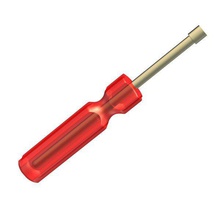 hex head screwdriver v1 tools equipment printable lowpoly 3d print model - Mito3D