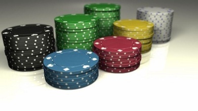 high poly poker chips card chipped gamble game hobbies model sport tocsin16 3d print model - Mito3D