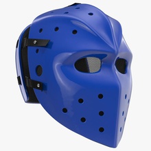 masque de hockey 4 3d molier 3ds la pac l'équipement un facial jeu les engins objectif gardien but chapeau tête le casque glace international jason max modèle protecteur sport vray d'hiver 3d print model - Mito3D