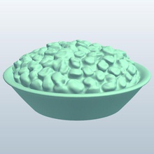 maíz v1 molido de alimentos imprimible lowpoly 3d print model - Mito3D