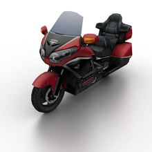 honda gl1800 gold wing 2012 1800 2013 2014 2015 2016 bike cruiser fast gl heavy japan lower lowpoly model motorcycle poly power ready real standard strong taurus x time vehicle 3d print model - Mito3D