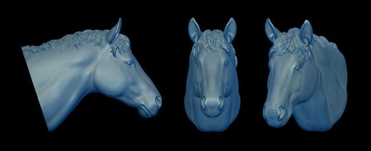 la cabeza de un caballo 3d accesorio alexandr animal arquitectura cerámica decoración diseño elegancia elementos hierro modelo pavljuk imprimible imprime producto escultura mostrar estatua estilo vintage ztl 3d print model - Mito3D