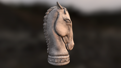 horse statue animals 3d print model - Mito3D