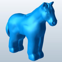 horsechopstix v2 o cavalo chopstick titular novidades printable lowpoly 3d print model - Mito3D