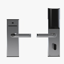 hotel door handle lock mechanism architecture archstyle card electric electronic elements model 3d print model - Mito3D