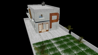 casa edificio architettura 3d print model - Mito3D