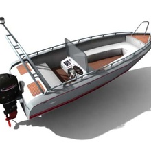 hp 562 barco de crucero pescado lancha naval raayaar la balsa recreo los gastos envío deporte vasos agua moto 3d print model - Mito3D