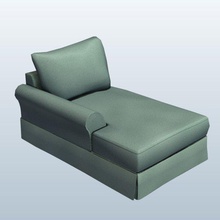 hsm0008 v2 section transversale de la chaise salon le mobilier imprimable lowpoly 3d print model - Mito3D