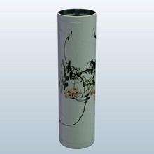 hsm0033 v2 di altezza il vaso rosa fiori i vasi stampabile lowpoly 3d print model - Mito3D
