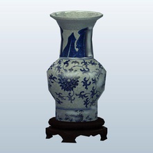 hsm0039 v2 svasata porcellana il vaso i vasi stampabile lowpoly 3d print model - Mito3D
