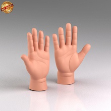 human hand anatomy arm body character finger forearm index medical middle model nail palm parts phalanges pinky science snscgworks thumb trepezium ulna wrist 3d print model - Mito3D