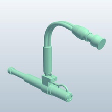 hydrauliques de secours télescopique ram outil v1 sauvetage la outils l'équipement imprimable lowpoly les 3d print model - Mito3D