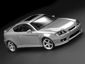 2005 hyundai tuscani coupe 2006 2007 2008 araba coupetuscani hızlı Kore spor squir ayarlama ABD araç 3d print model - Mito3D
