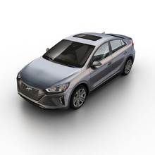 hyundai ioniq hybrid 2017 2016 car city hatch hatchback korea lower lowpoly model poly ready real sedan taurus x time traffic vehicle Ioniq 3d print model - Mito3D