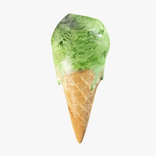 sorvete de menta creme deserto fatgod88 alimentos gelo gelado balas modelo lanche 3d print model - Mito3D