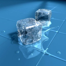 cubetti di ghiaccio architettura bevanda bluegreen freddo cubo a proposito elementi cibo congelare globale icecubes sciogliere modello caldo acqua 3d print model - Mito3D