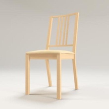 ikea borje sedia la pranzo arredamento mobili josiphr modello sede in legno 3d print model - Mito3D