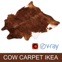 ikea carpet cow hide koldby2 brown rug animal choro3d collection cover cowhide floor furnishings furniture kuhfell kuw leather model prints skin tapijt teppich trends woolcarpet woolrug 3d print model - Mito3D