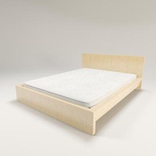 ikea malm Bett Einrichtung Möbel josiphr Matratze Modell Raum schlafen Holz 3d print model - Mito3D