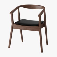 ikea stockholm président 2014 fauteuil meublé l'ameublement le mobilier ike l'intérieur cuir de modèle querke bois 3d print model - Mito3D